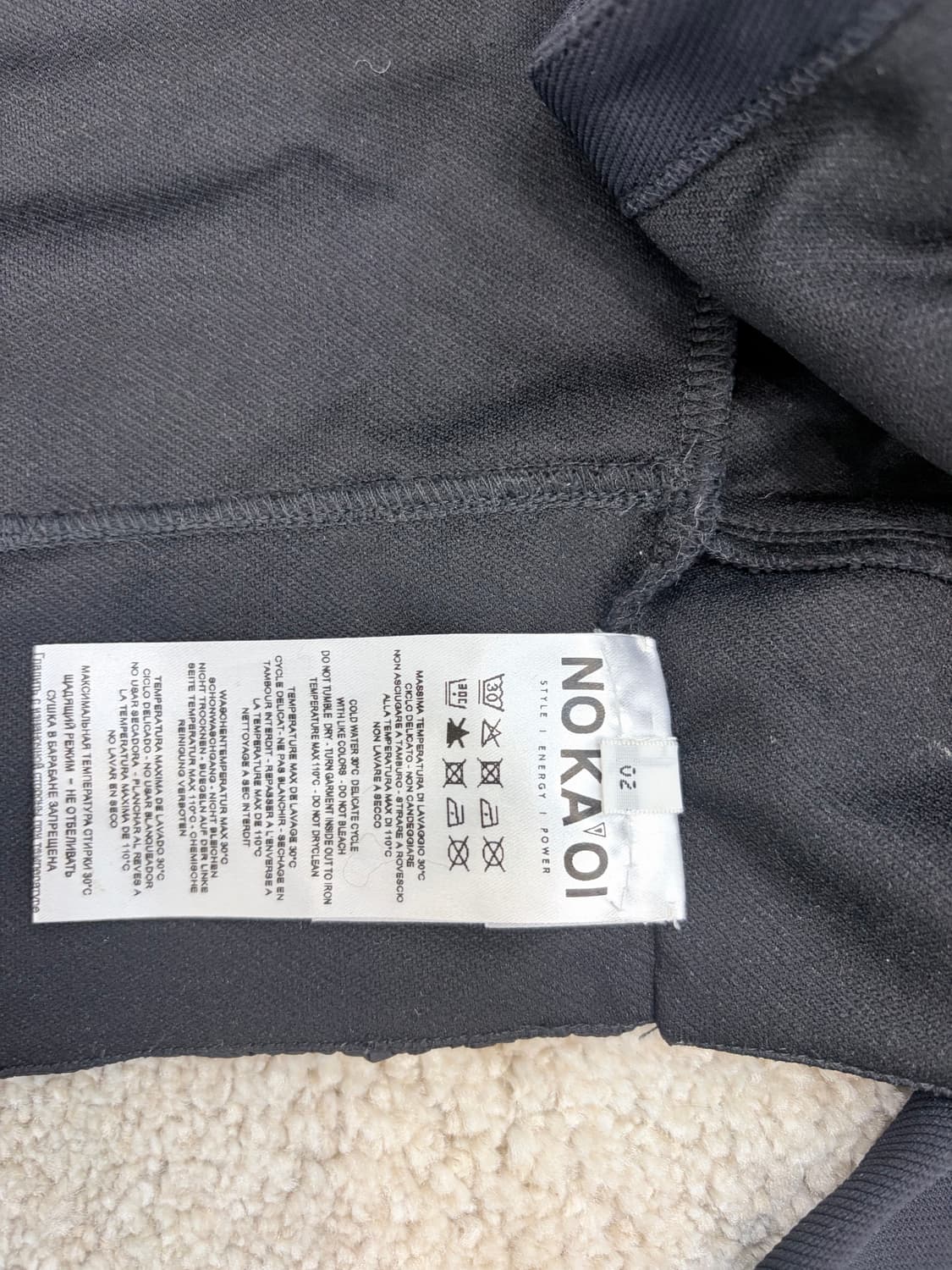 노카오이 컷아웃 크롭자켓  상품이미지9