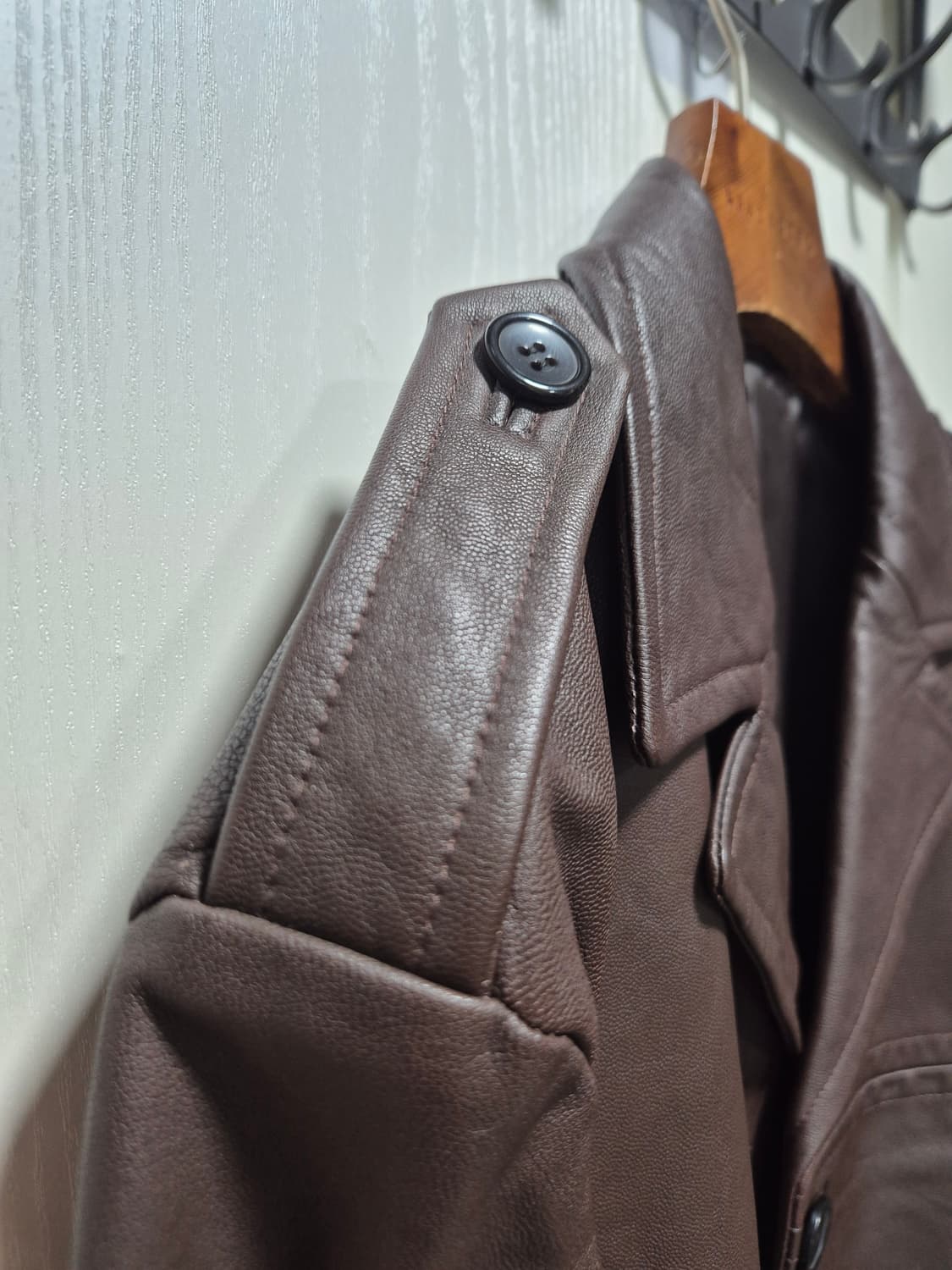 COMME CA ISM. 리얼가죽코트 상품이미지3