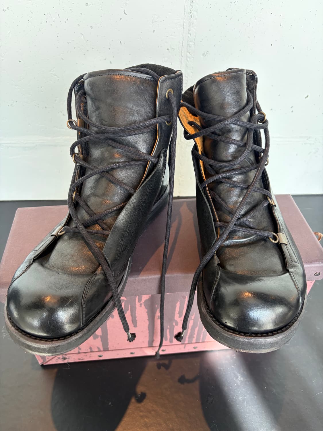 Leon Emanuel Blanck 아티잔 디스토션 부츠 상품이미지1