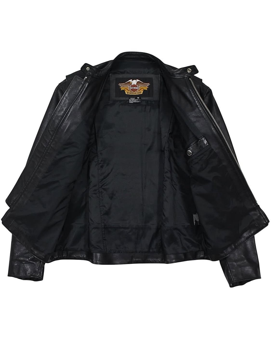 2001 USA 할리데이비슨 모터사이클 레더 자켓 빈티지 미국제 가죽 상품이미지3