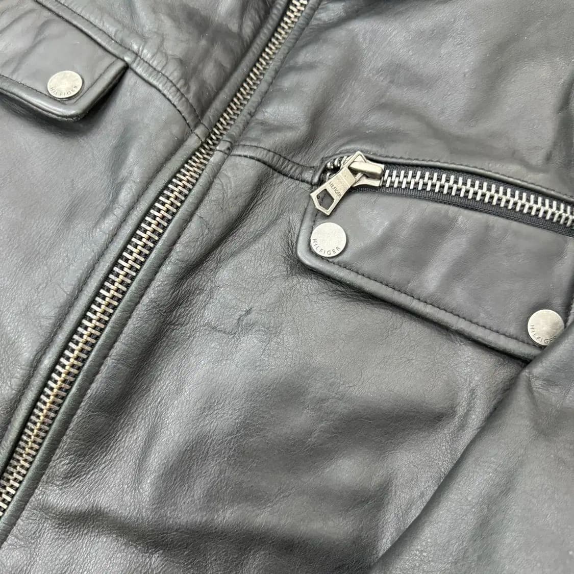 L 타미힐피거 소가죽 자켓  상품이미지5