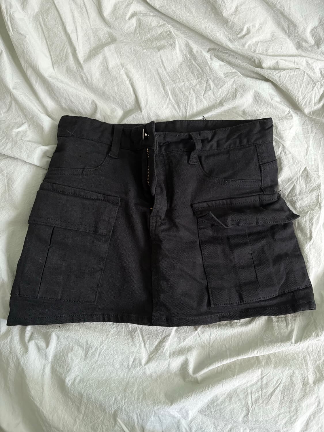 블랙업 카고 스커트 상품이미지1