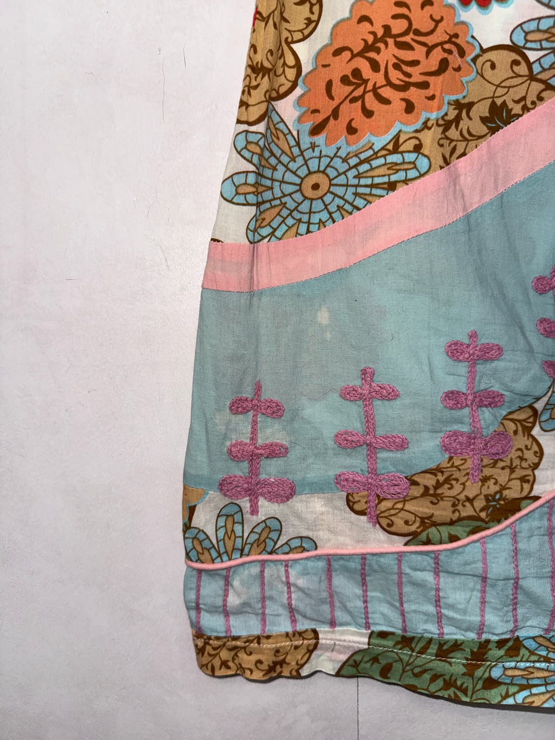 Bohemian colormix flower embroidered ops 상품이미지7
