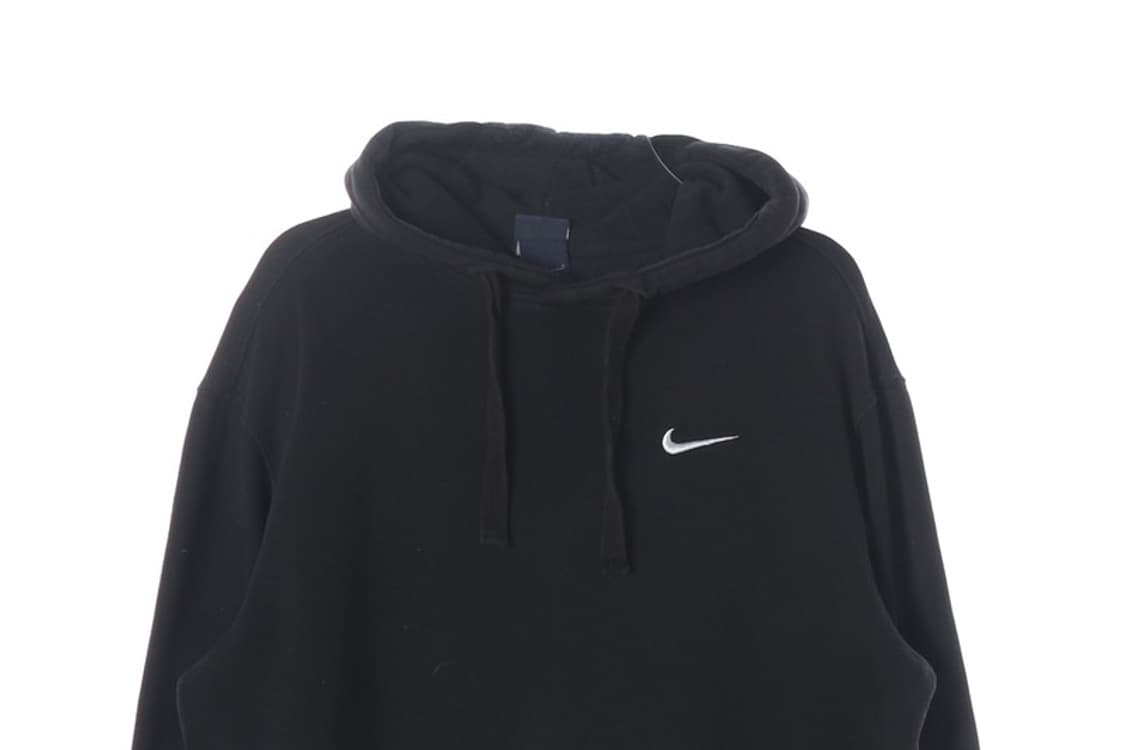 나이키 미니 자수 스우시 후드티 블랙 L 상품이미지3