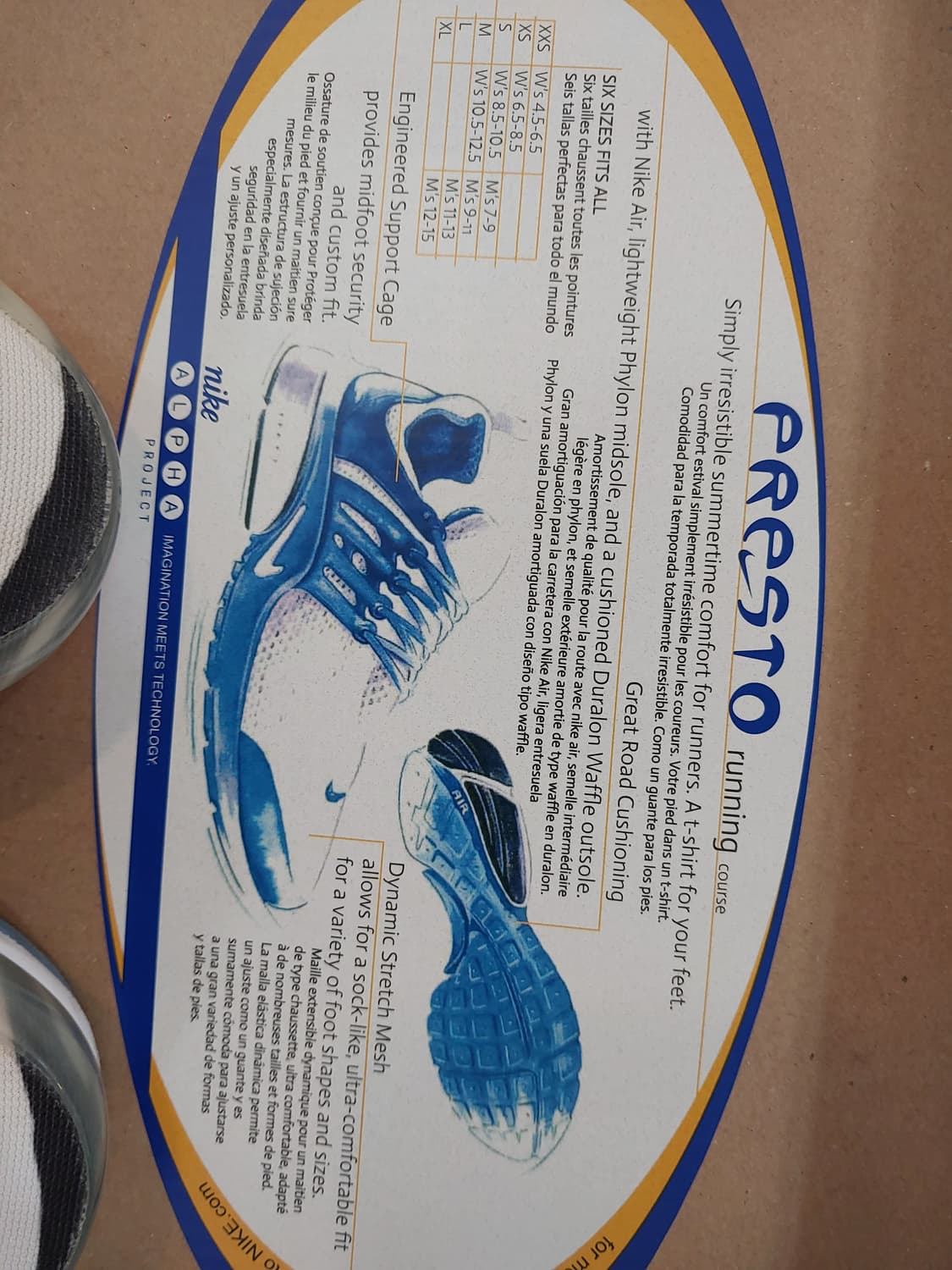 나이키 에어 프레스토 코리아 S사이즈 (250~270mm) 상품이미지7