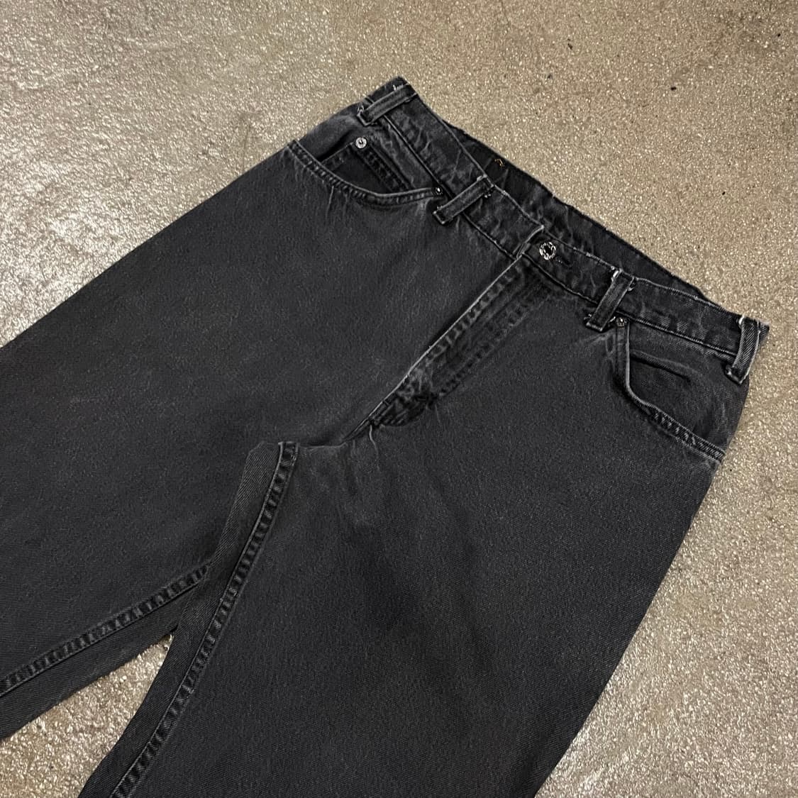 90s USA 리바이스550 블랙진 (31“) 상품이미지4