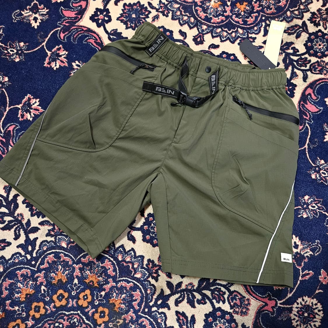 (새상품) Bein Space 고프코어 방수 벨티드 나일론 숏츠 L 상품이미지1