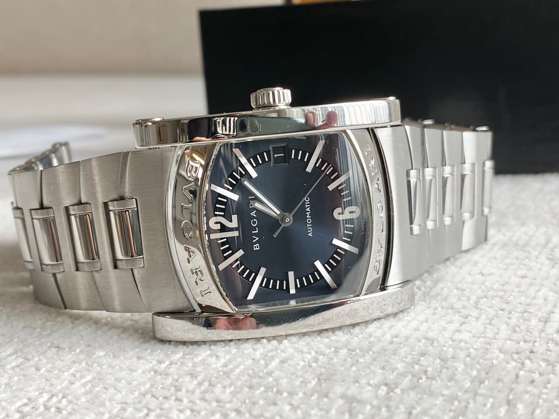 불가리 아시오마 AA44S 44mm 남성용 오토메틱 스틸 상품이미지8