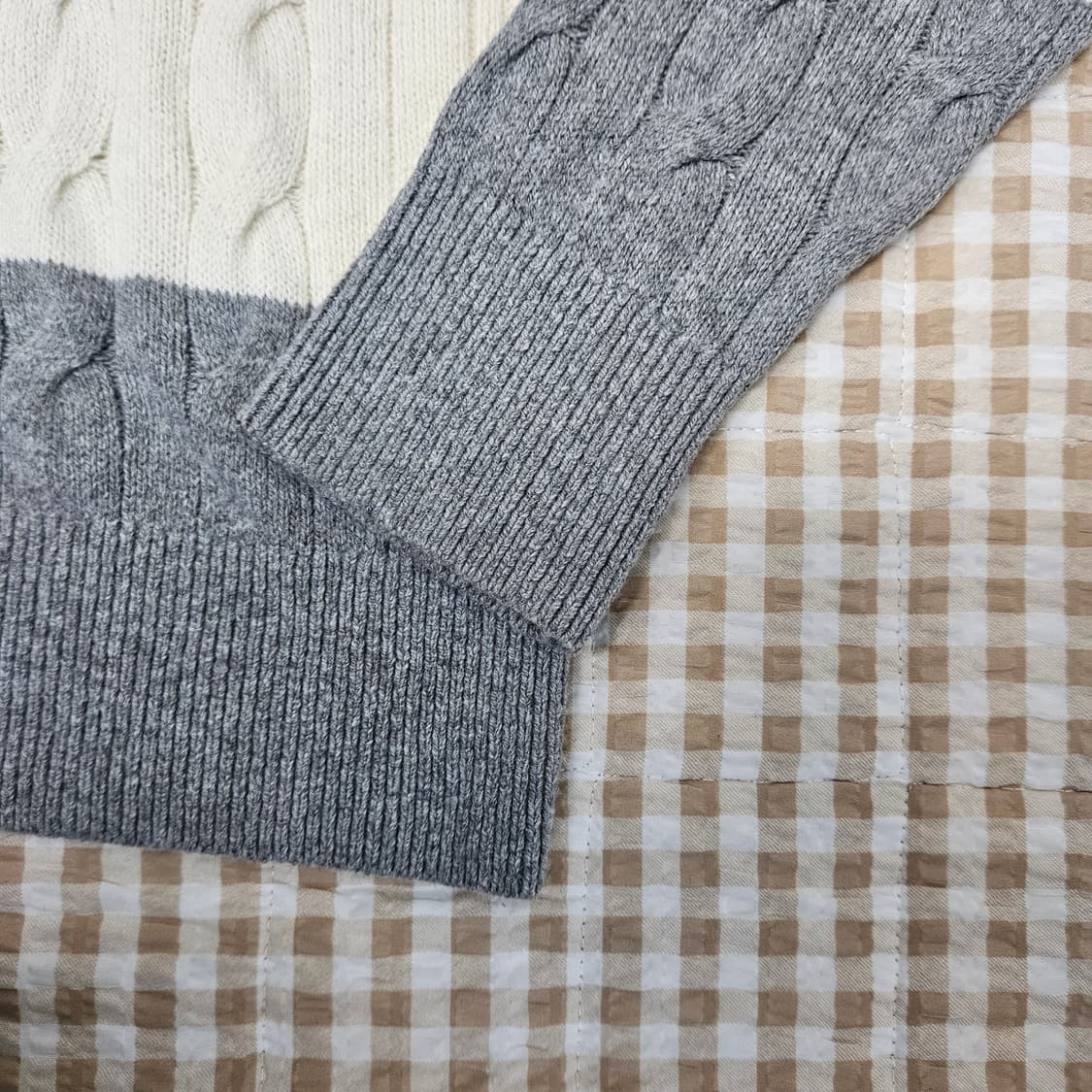 타미힐피거 케이블 면니트 남자100 상품이미지4