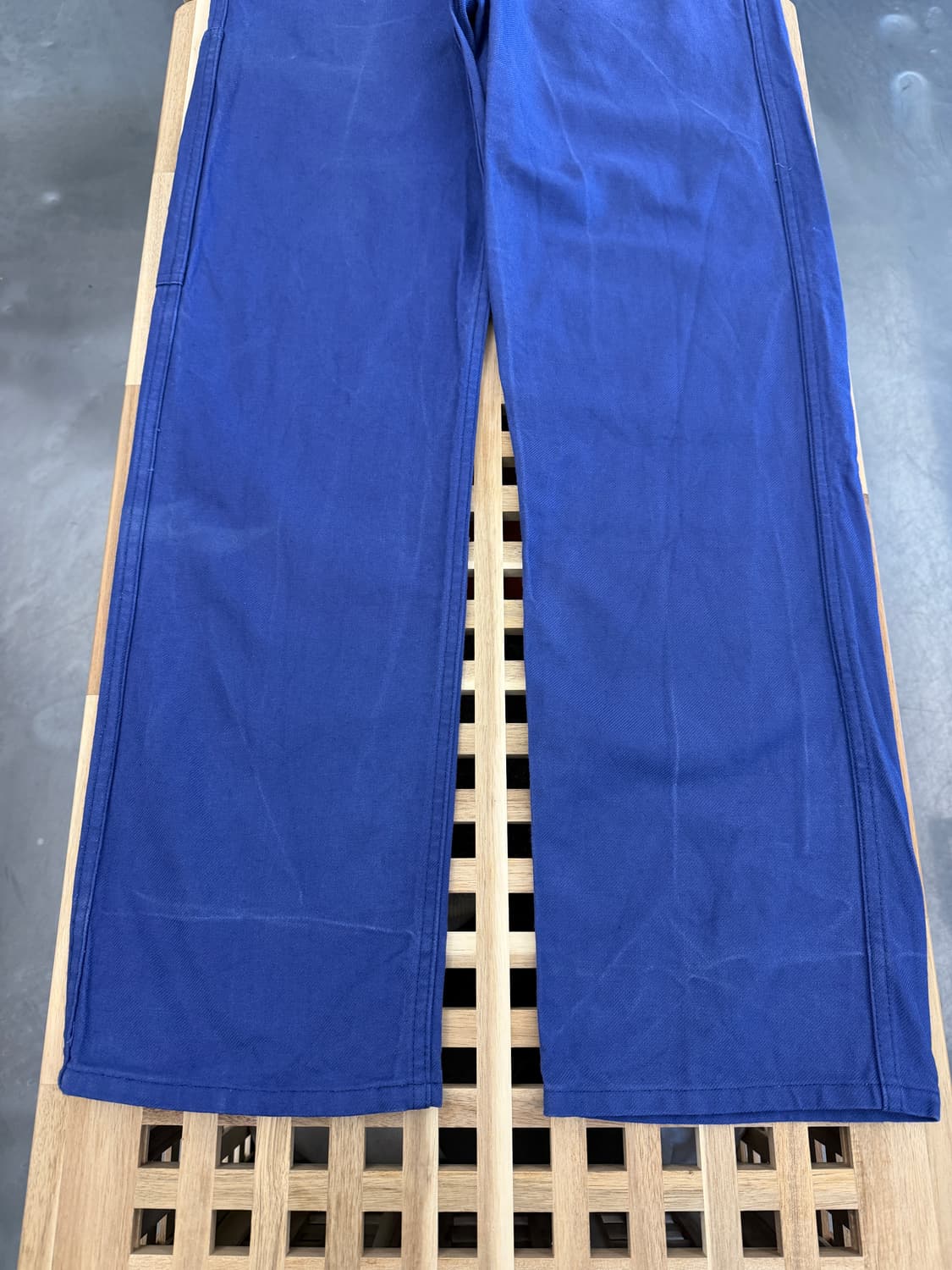 WASHED OLD VINTAGE PURPLE NAVY 프렌치워크팬츠 상품이미지4