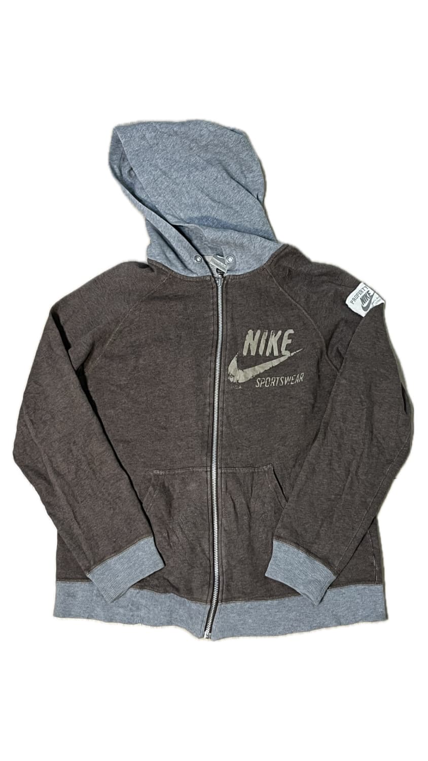 Nike 배색 후드집업 상품이미지4