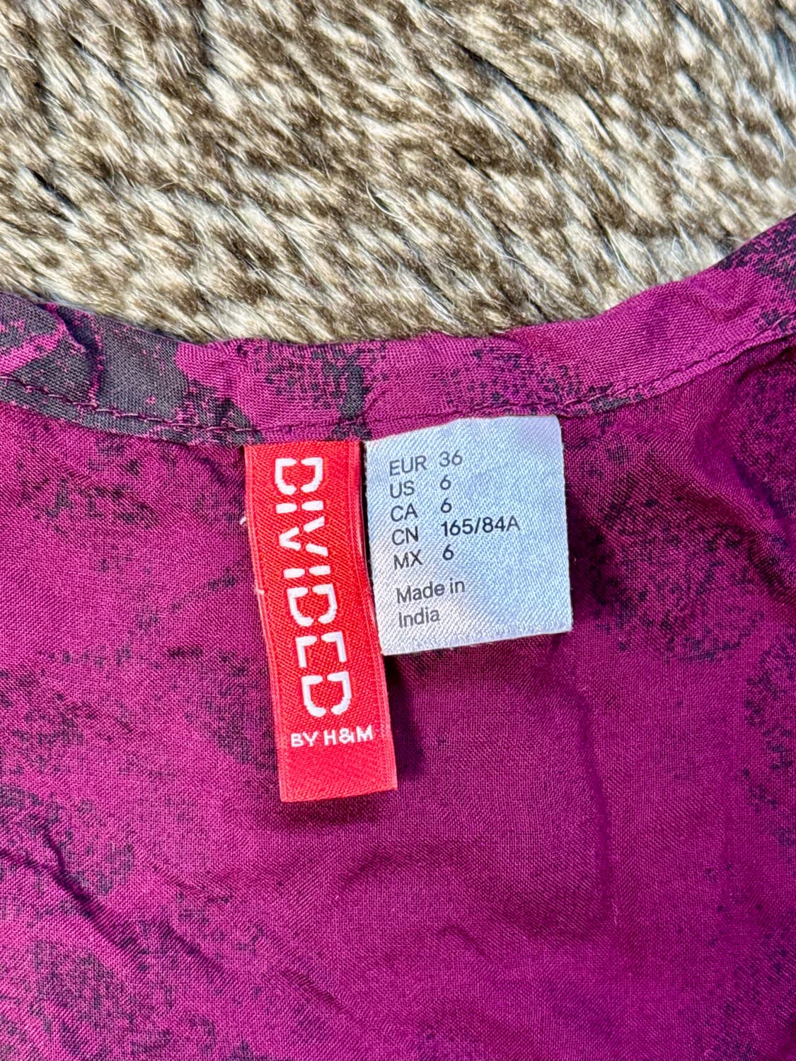 DIVIDED PURPLE TANK TOP 상품이미지4