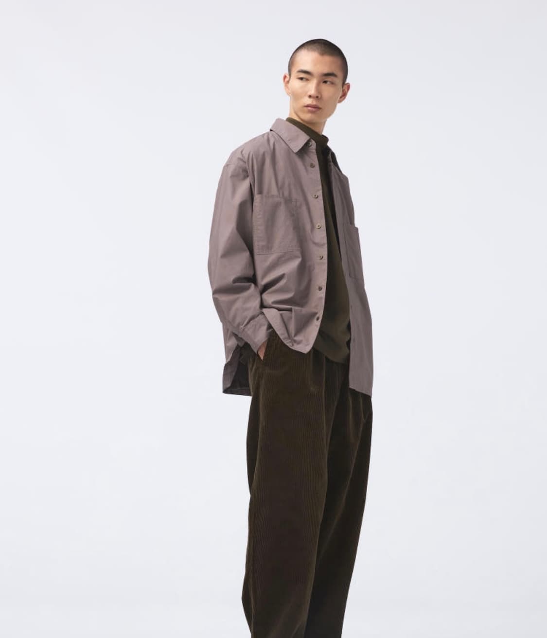 [M] 유니클로 유틸리티 셔츠 상품이미지4