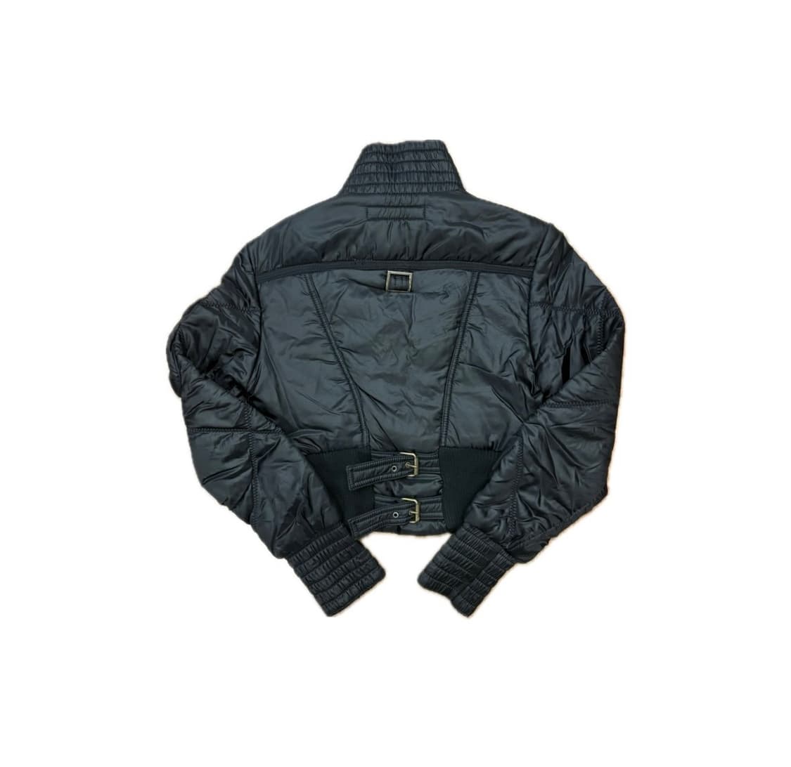 Just Cavalli 크롭 점퍼 패딩 블랙 42 (W) 상품이미지2