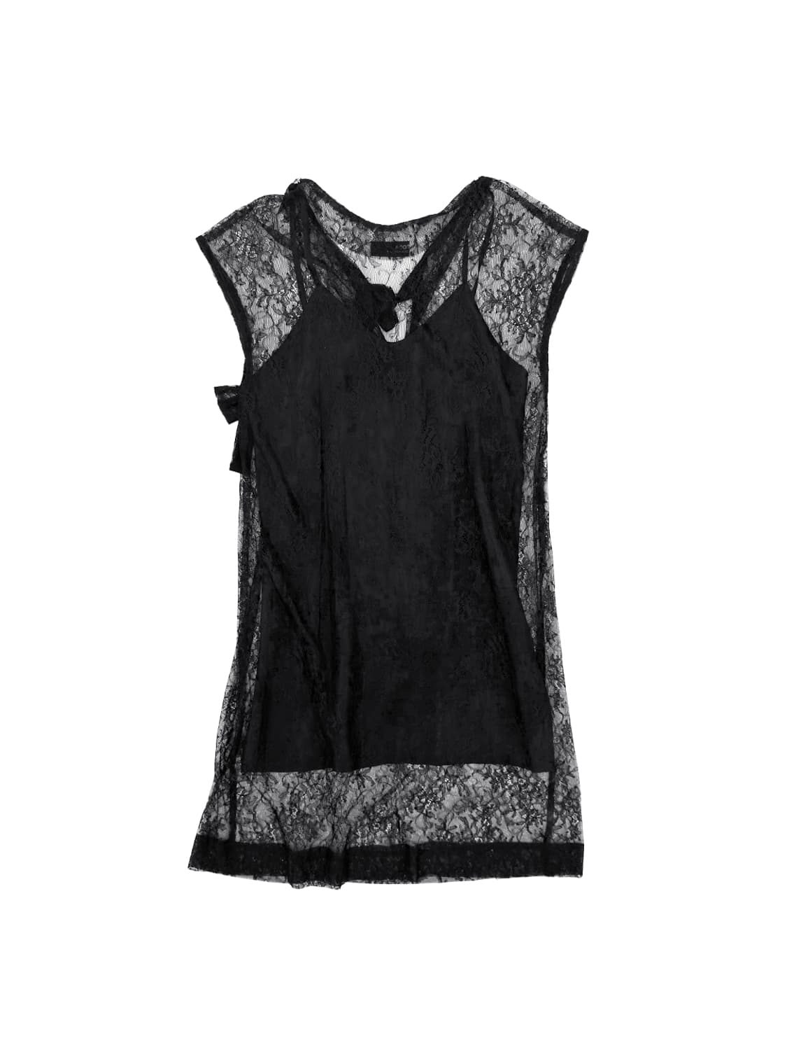 Toga Lace Sheer Layered Top/ Os 상품이미지2