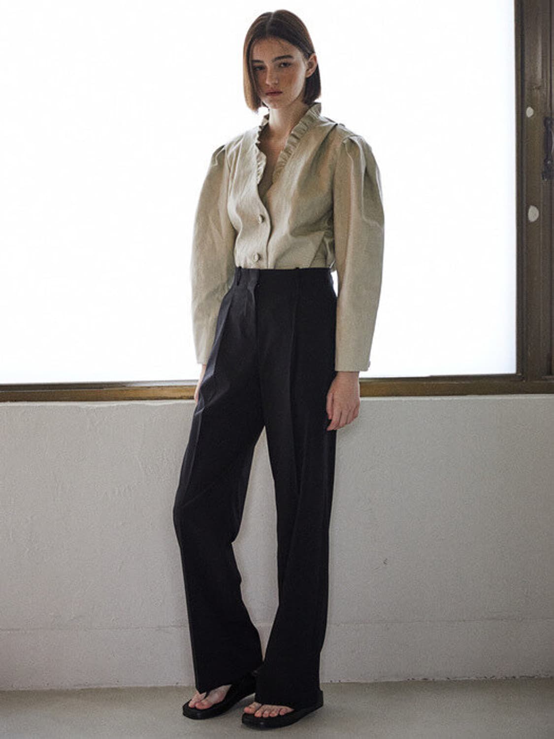 택O) [xs] 유어네임히얼 예슬이 21-04 WINTER 슬랙스 상품이미지1