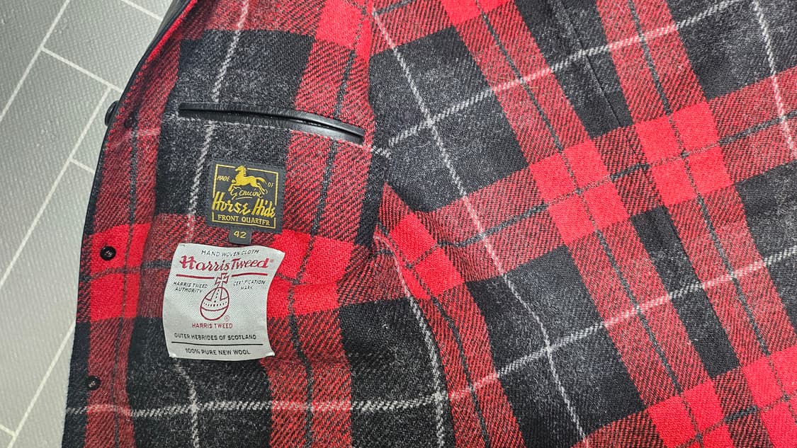 신키 홀스하이드 카코트 말가죽자켓 42 상품이미지3