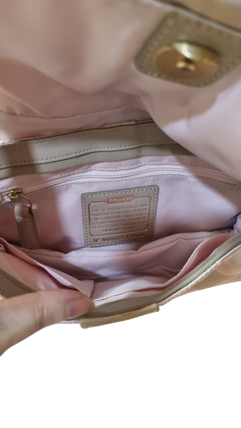 코치 파커 옵 아트 자카드 숄더백 코치빈티지 y2k 갸루 히메 상품이미지6