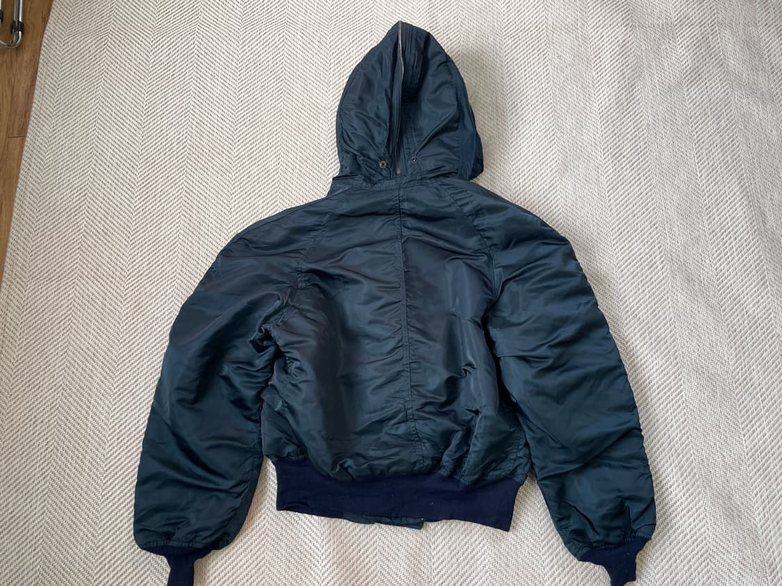 Usa 알파인더스트리 ideal 지퍼 n2b 플라이트 자켓 J03320 상품이미지8