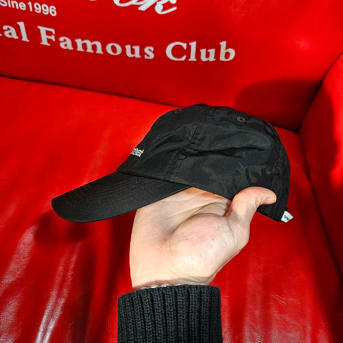 디스이즈네버댓 나일론 시그니처로고 볼캡 Free 상품이미지2