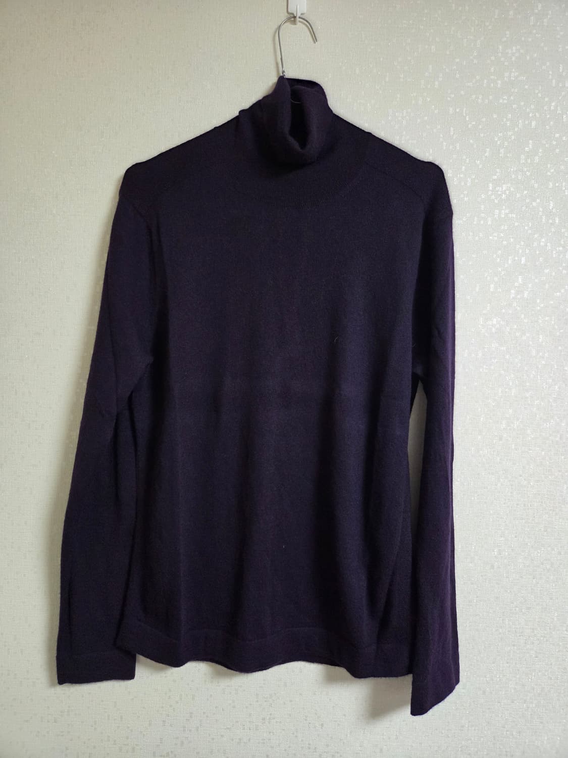 타임  캐시미어 목폴라 티셔츠 상품이미지1