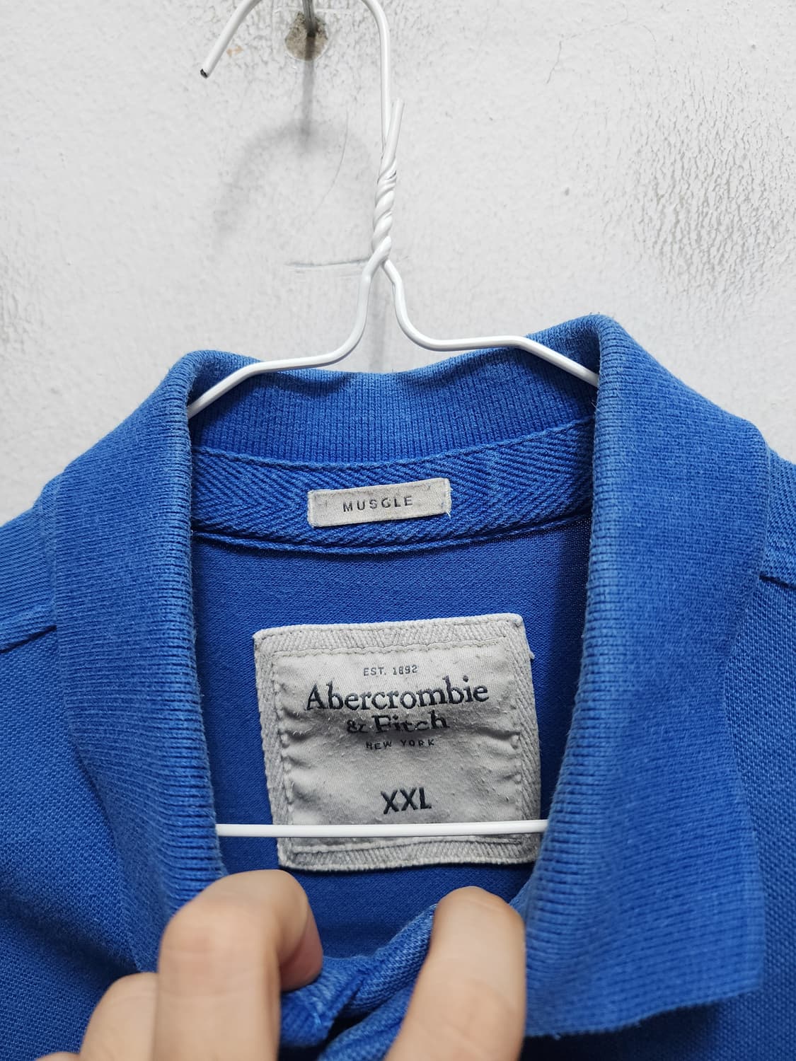 아베크롬비 머슬핏 반팔 폴로티 상품이미지4