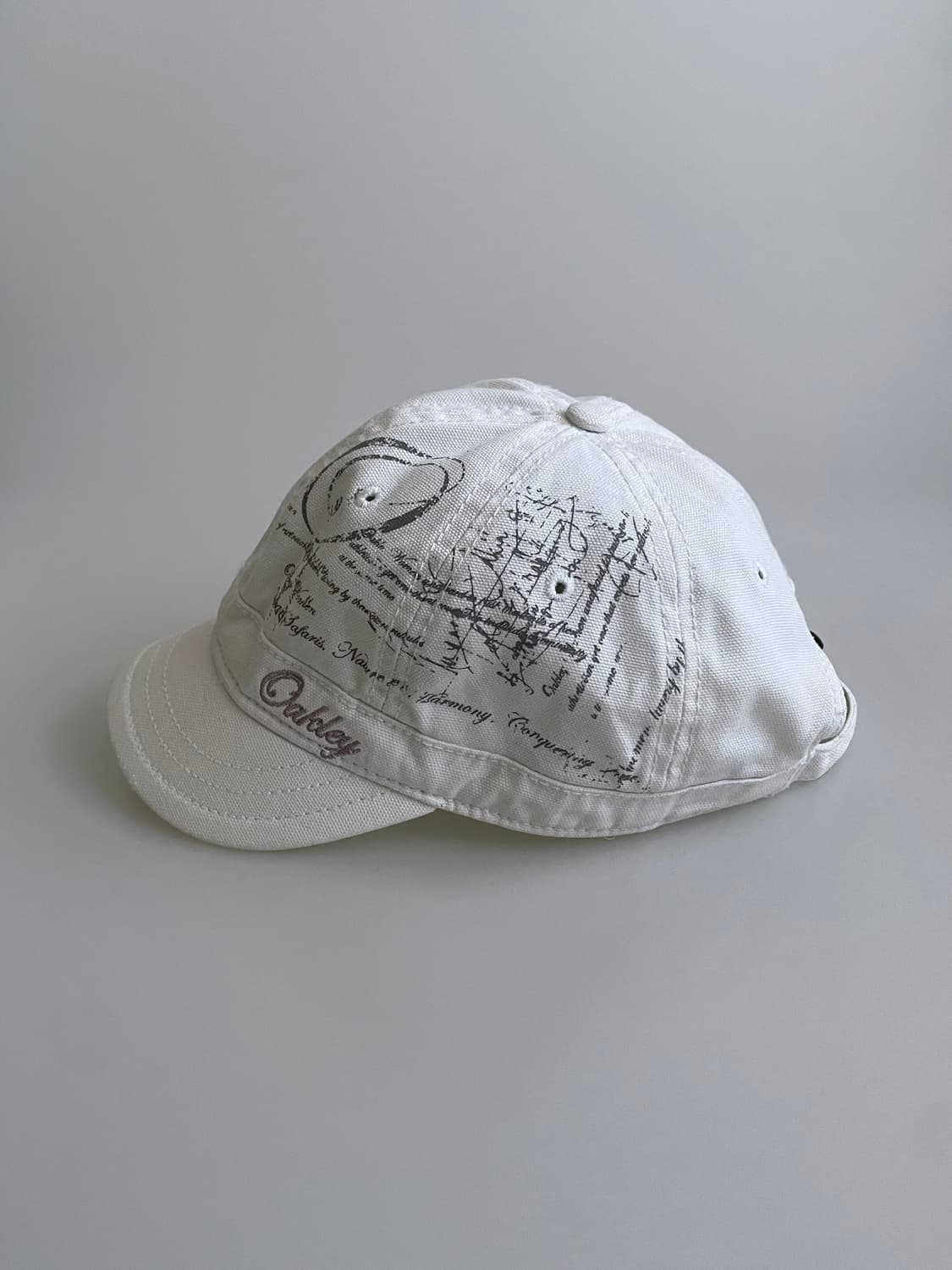 Oakley 화이트 캡 모자 상품이미지2