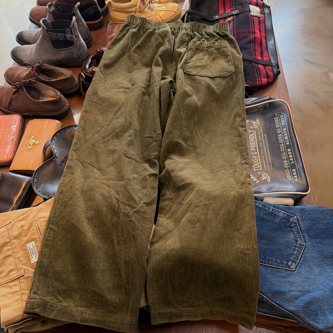 엔지니어드 가먼츠 코듀로이  하드 페이딩 릴렉스 핏 팬츠 M L  상품이미지3