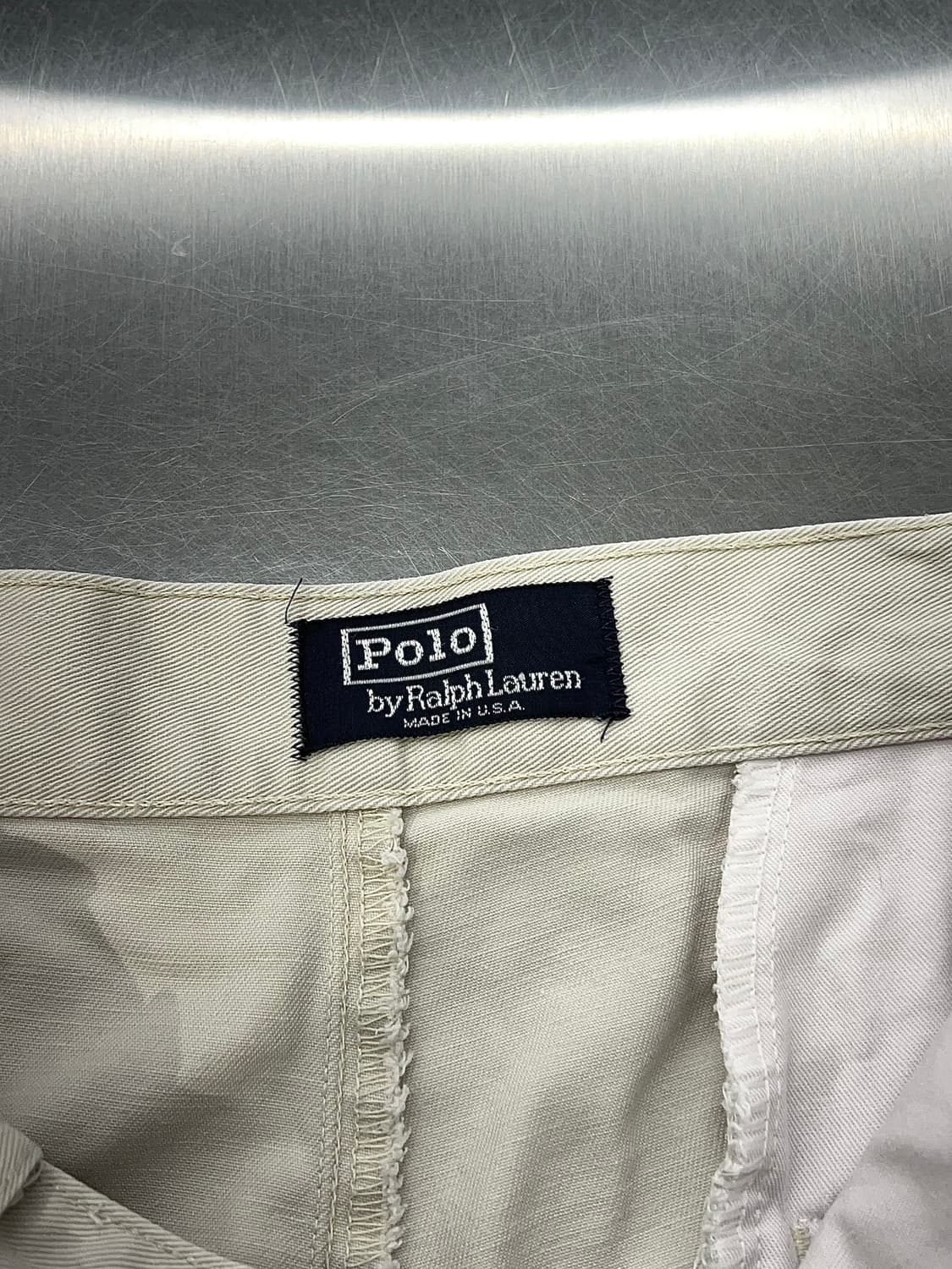 폴로 랄프로렌 90s 클라우드 댄서 더블 플리츠 치노 팬츠 상품이미지7