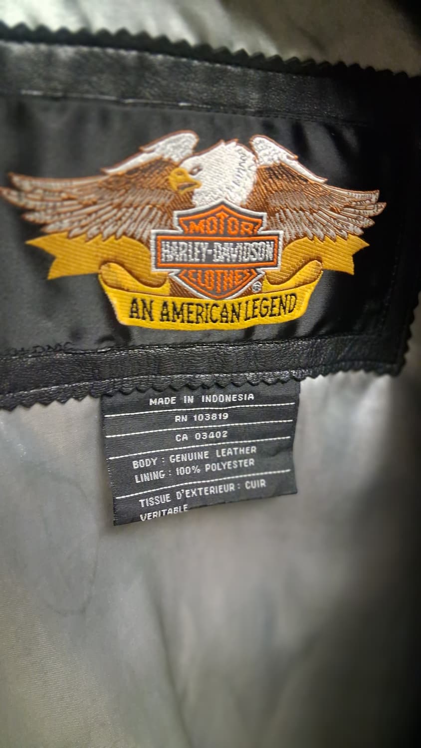 할리데이비슨 라이더가죽자켓 상품이미지3