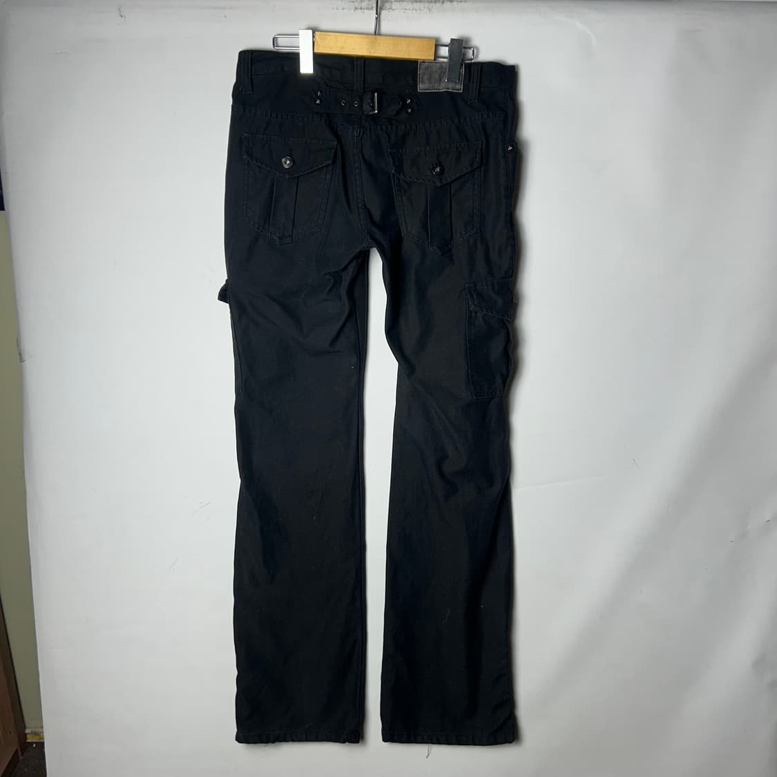 [Gostar De Fuga] 푸가 펑크 본디지 아일렛 신치백 카고팬츠 상품이미지2