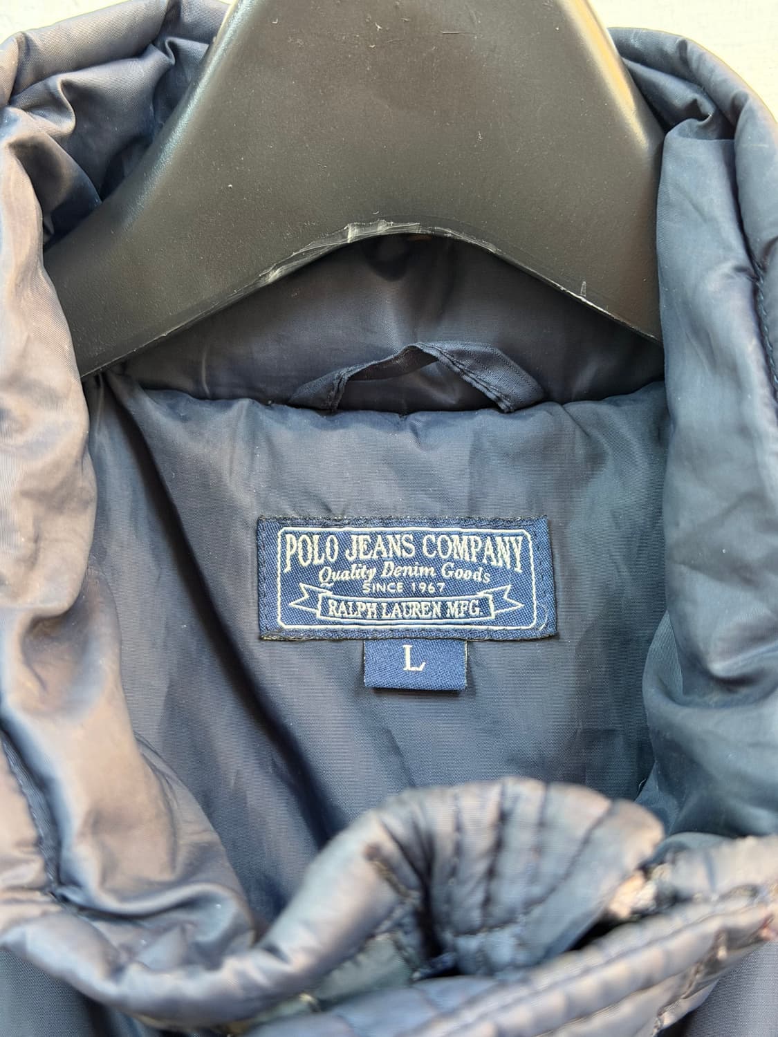 Polo Jeans 네이비 폴로 진스 패딩 L 상품이미지2