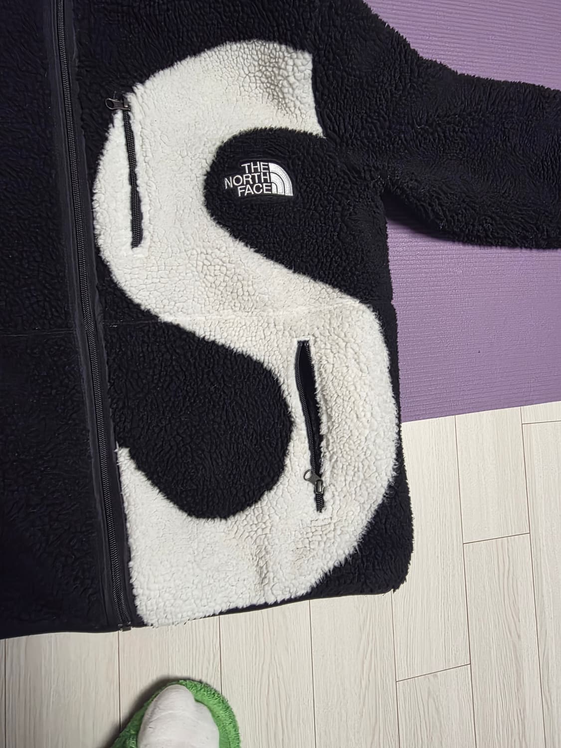 슈프림 × 노스페이스 S로고 후리스 XL 상품이미지7