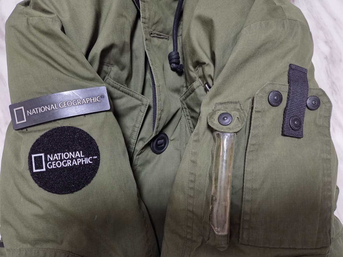 내셔널지오그래픽 공용 블루웨일 다운 자켓  상품이미지10