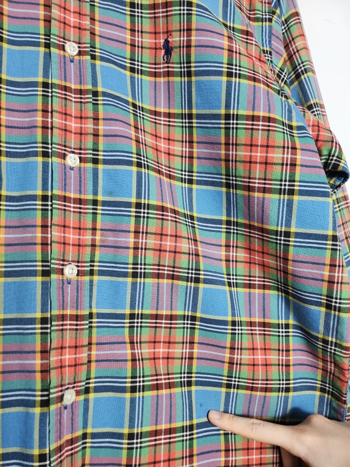 XL 폴로 랄프로렌 멀티 체크 셔츠 상품이미지3