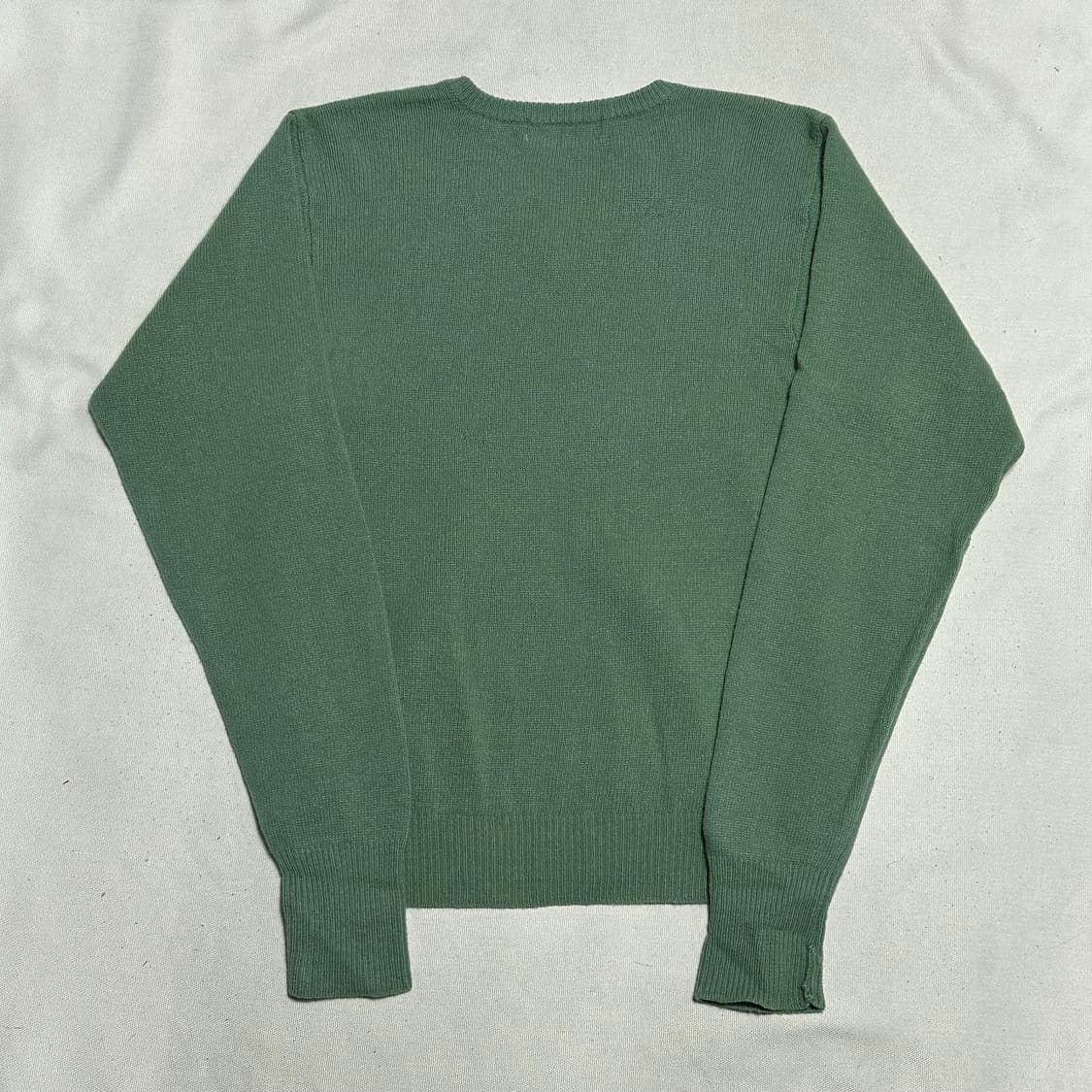 M 폴로랄프로렌 라이트 그린 브이넥 램스울 니트 상품이미지3