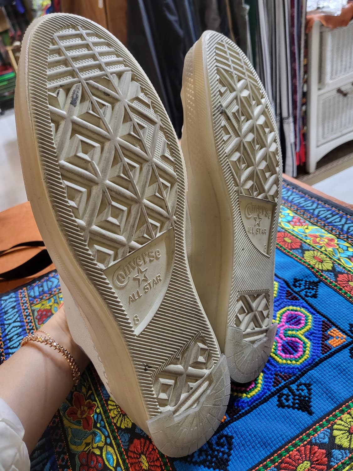 컨버스 ×어콜드월 척70 하이 실버버치 상품이미지8