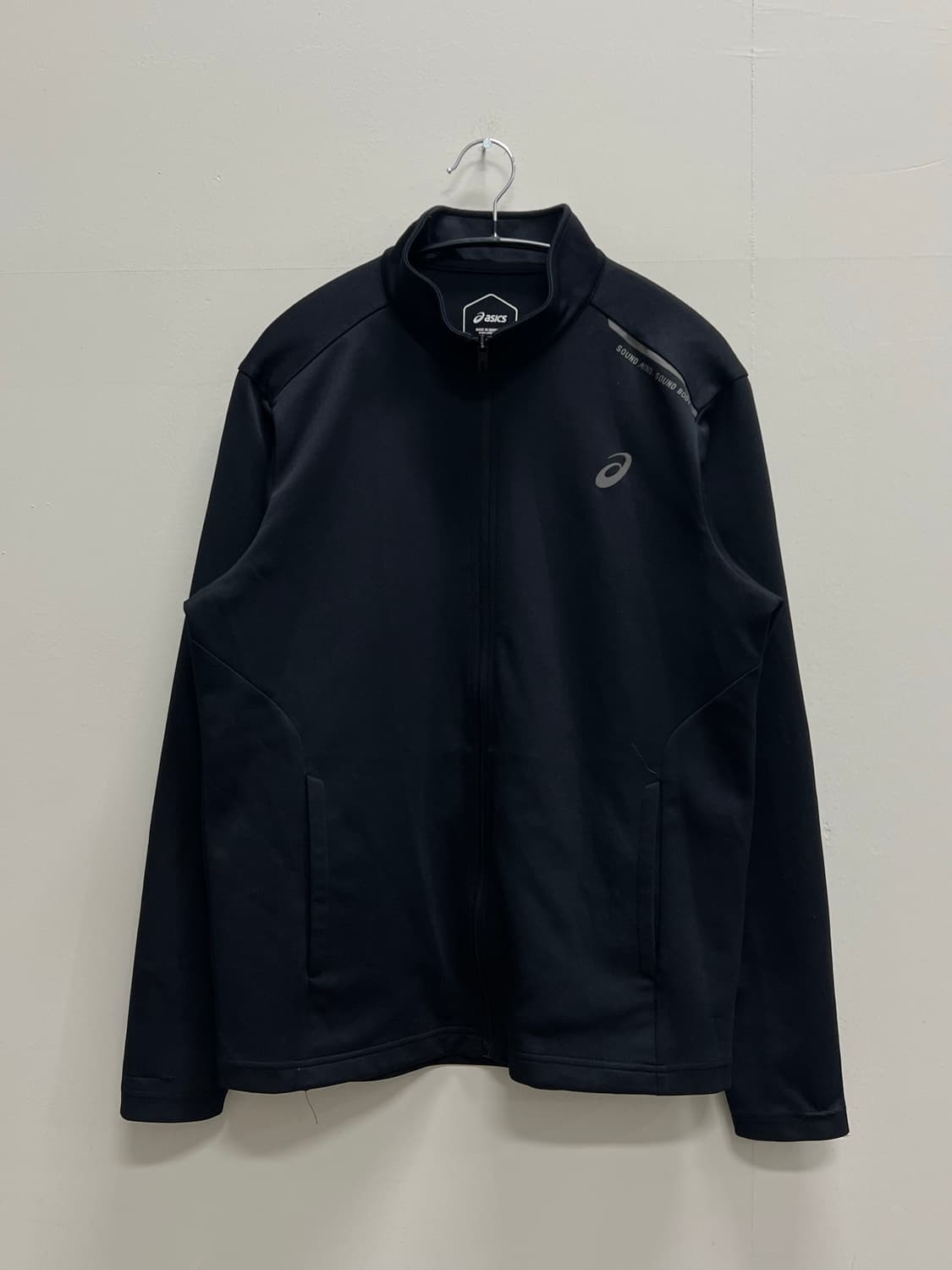 아식스 리플렉티브 트랙탑 져지 블랙 상품이미지2