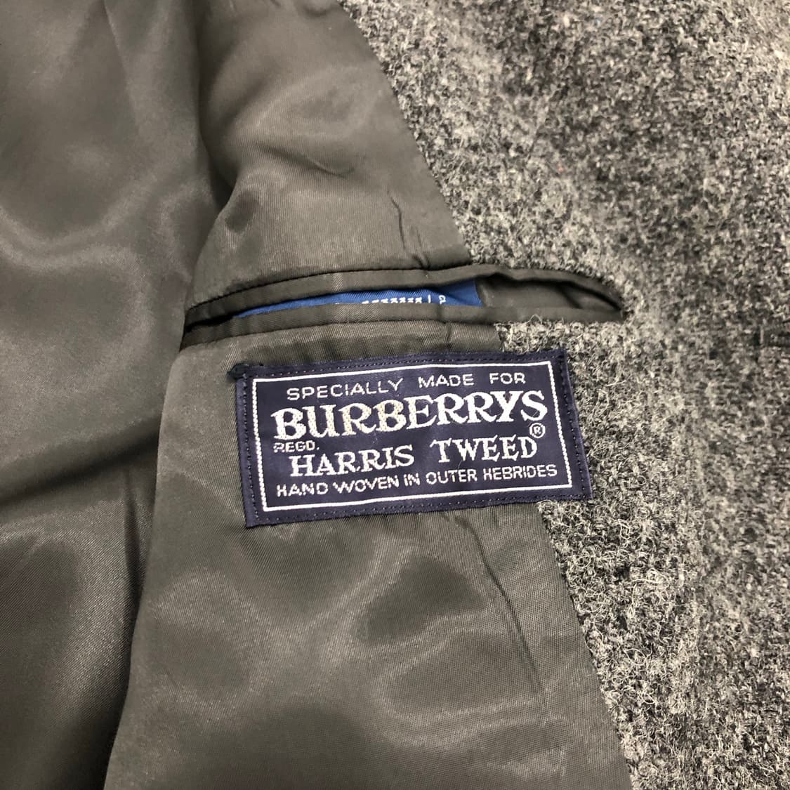 버버리 해리스트위드 잉글랜드 영국 울100 롱코트 48 상품이미지5