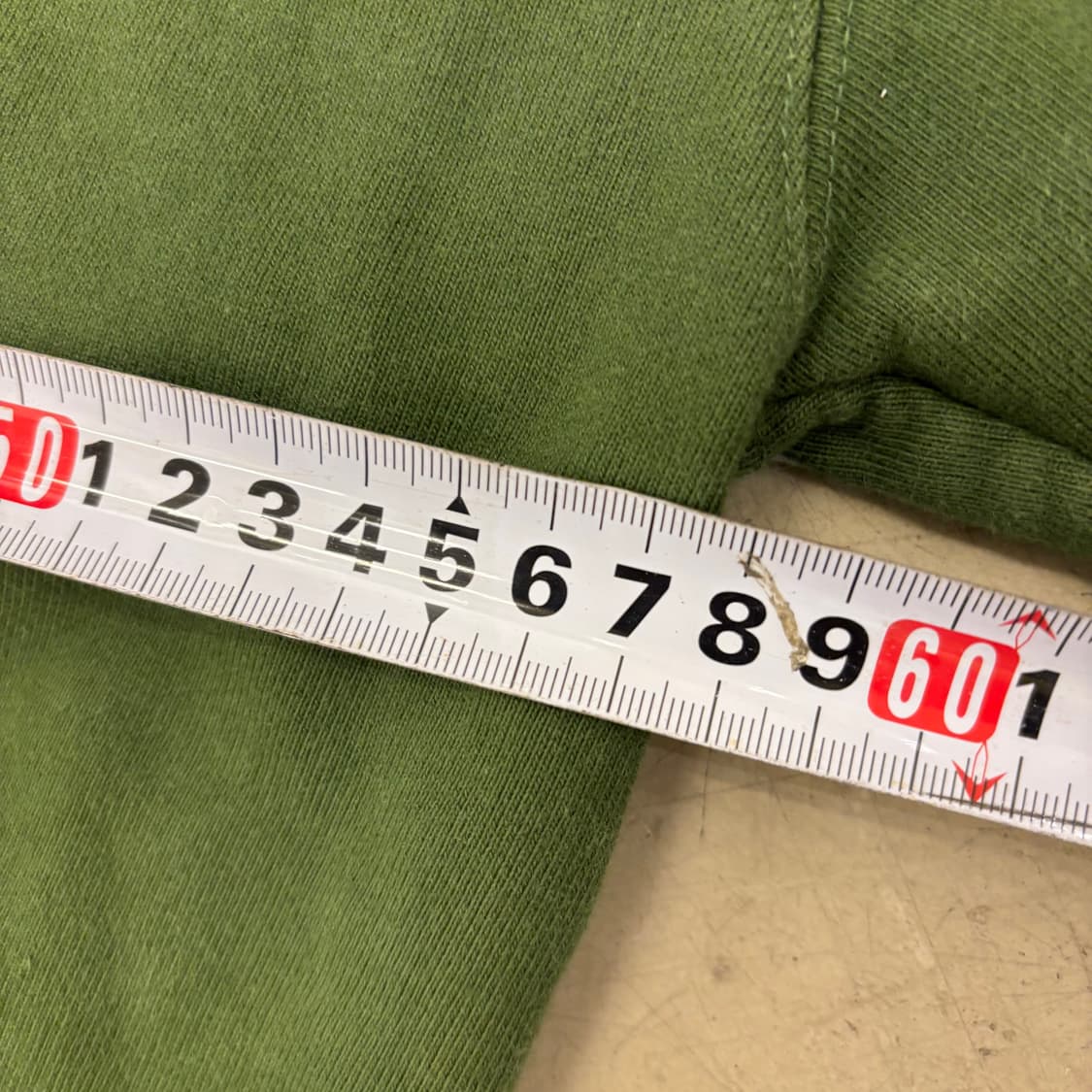 앤더슨 벨 플라워 그린 빅로고 맨투맨 상품이미지5