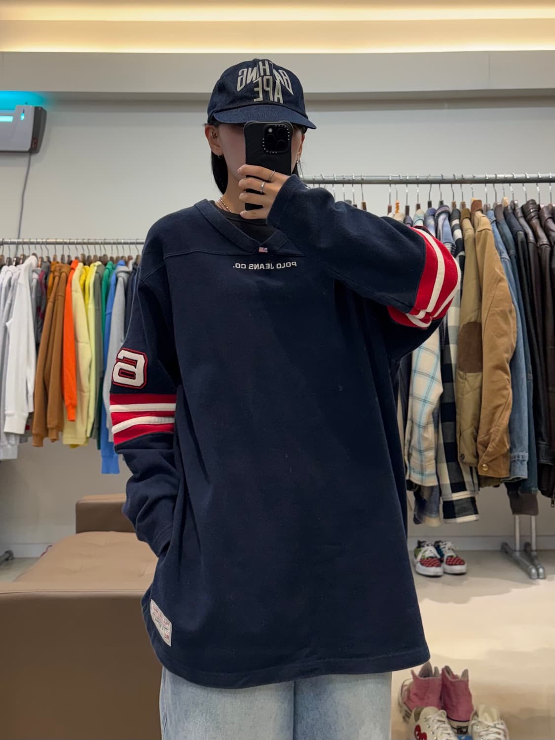 폴로 랄프로렌 진 패치 럭비티 상품이미지6