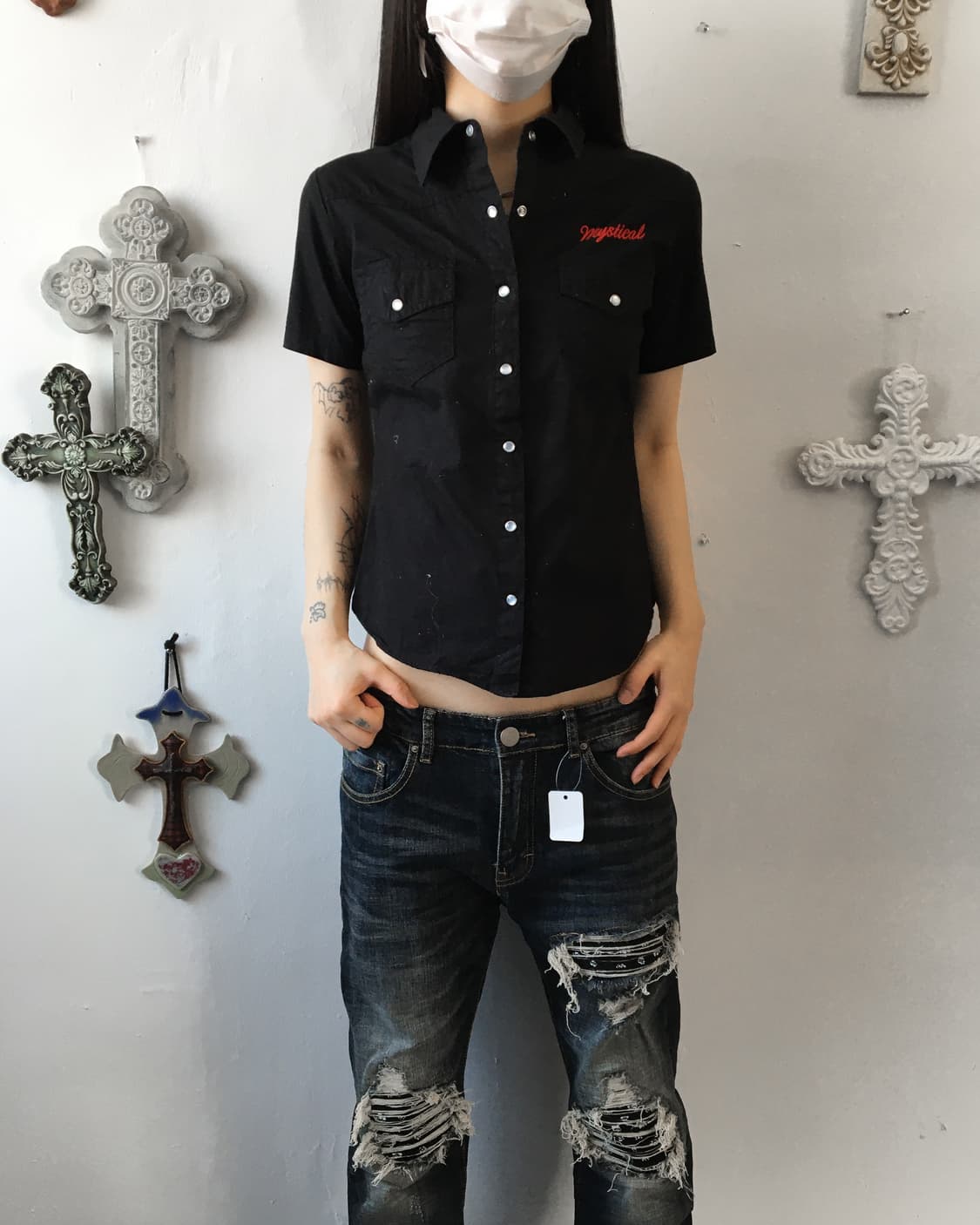  Back patch point shirt 상품이미지6