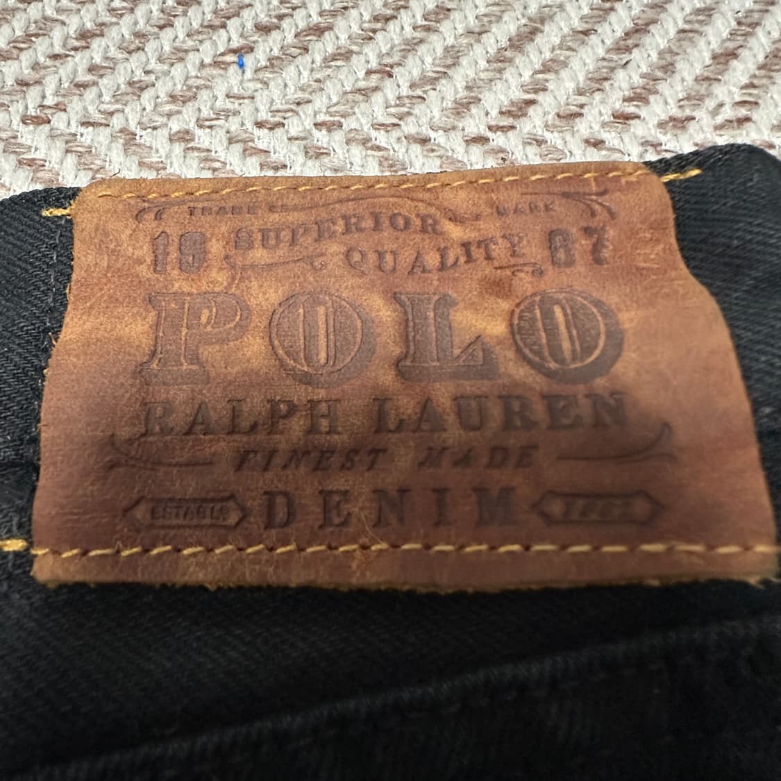 POLO RALPH LAUREN mexico black jeans 상품이미지3