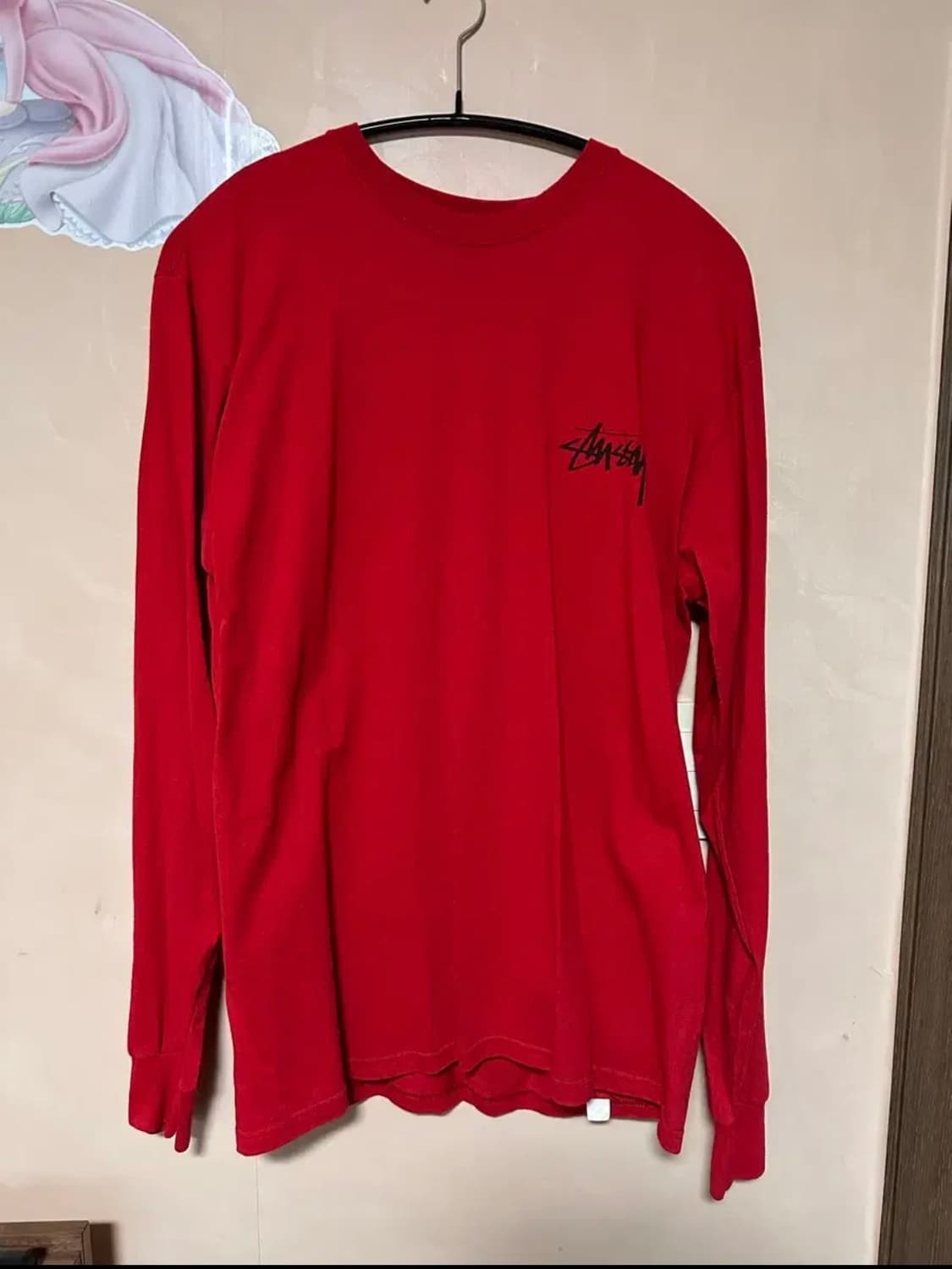 L)스투시 8볼 fade ls tee - dark red 상품이미지3