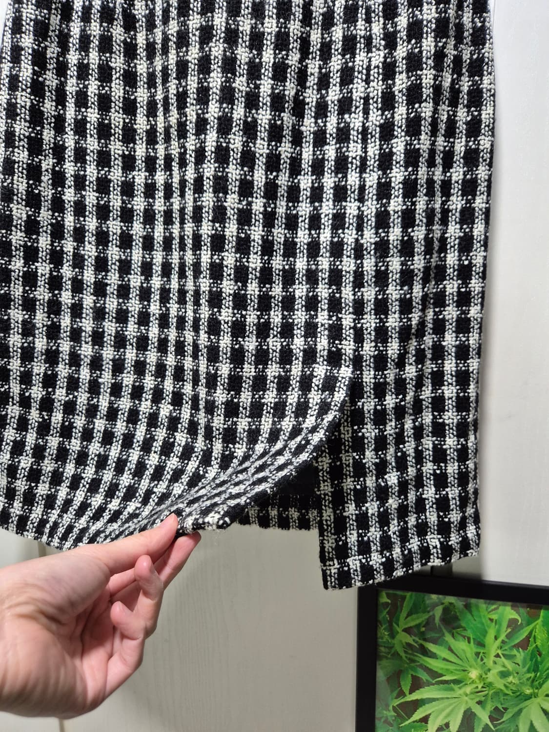 (세일)JPN 빈티지. 트위드 자켓 스커트 세트 상품이미지8