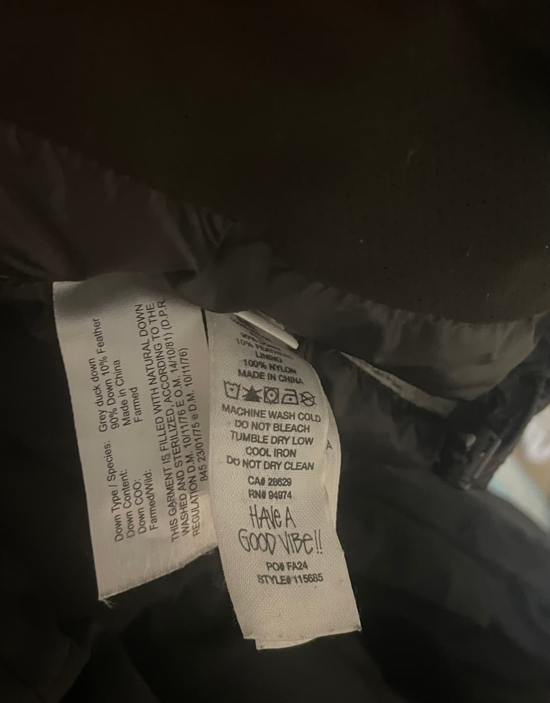 스투시 마이크로 립스탑 팬텀 블랙 M 상품이미지3