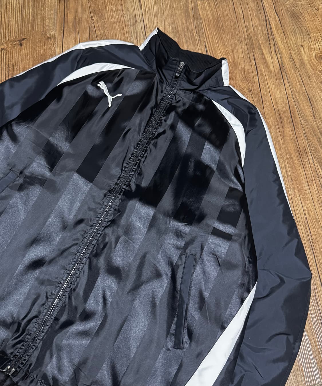 푸마 00s 무광 유광 스트라이프 윈드브레이커 자켓 상품이미지1