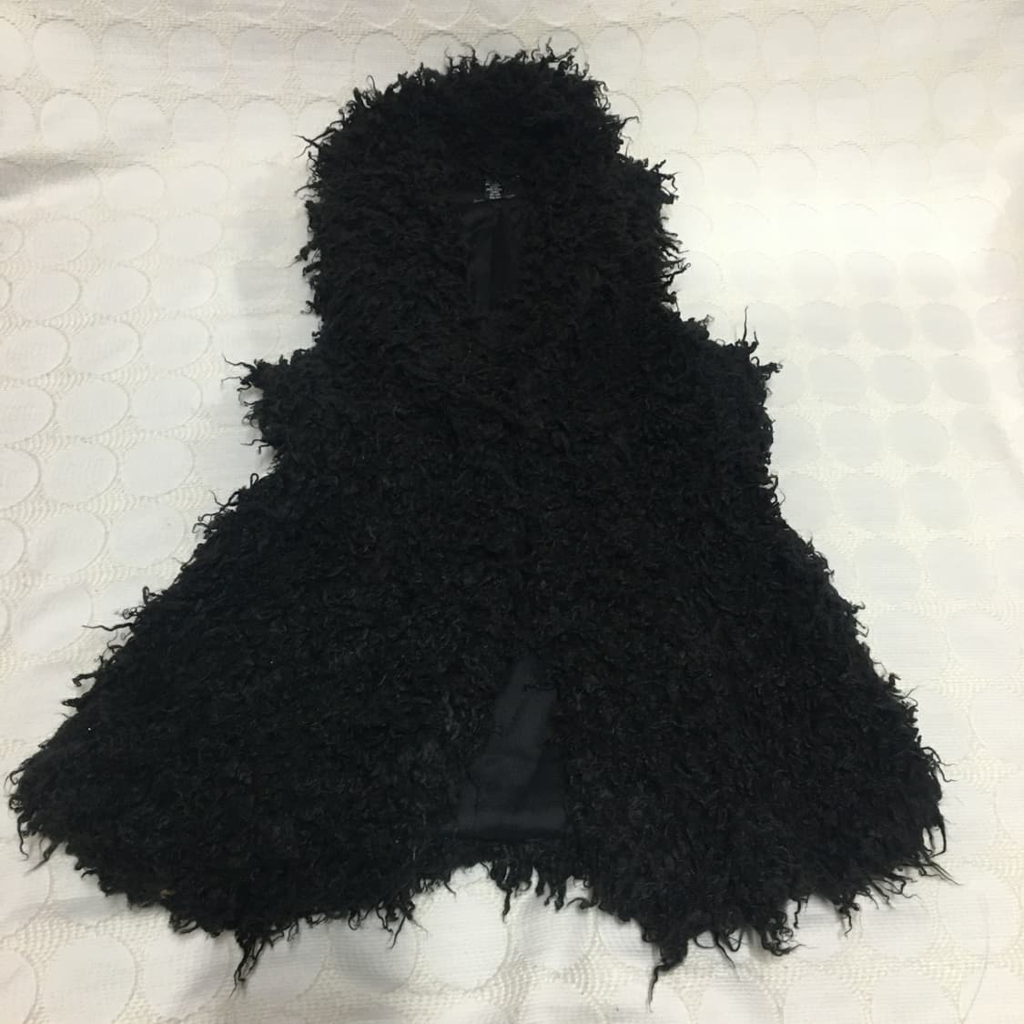 vintage 퍼 베스트 상품이미지3