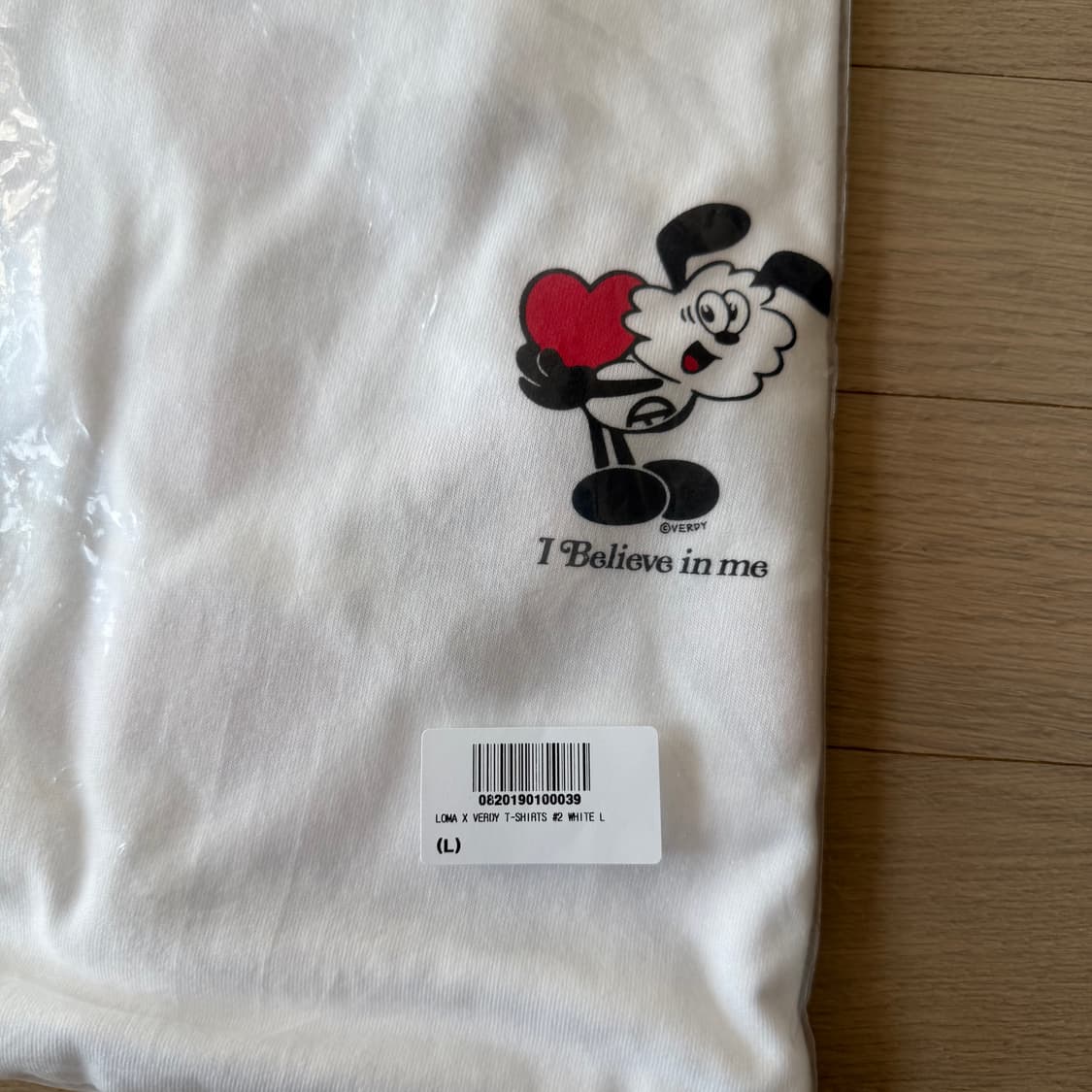 베르디 verdy 롯데뮤지엄 굿즈 티셔츠 L 상품이미지2