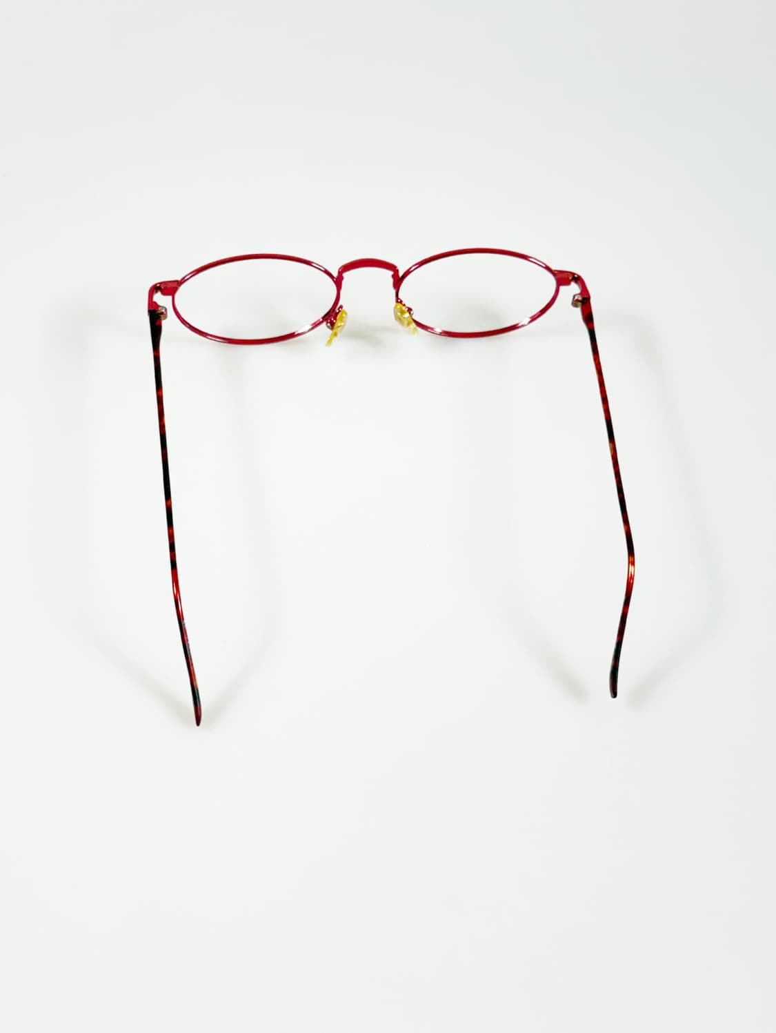 BANARO 핑크 슬림 오벌 메탈 프레임 빈티지 안경 상품이미지5